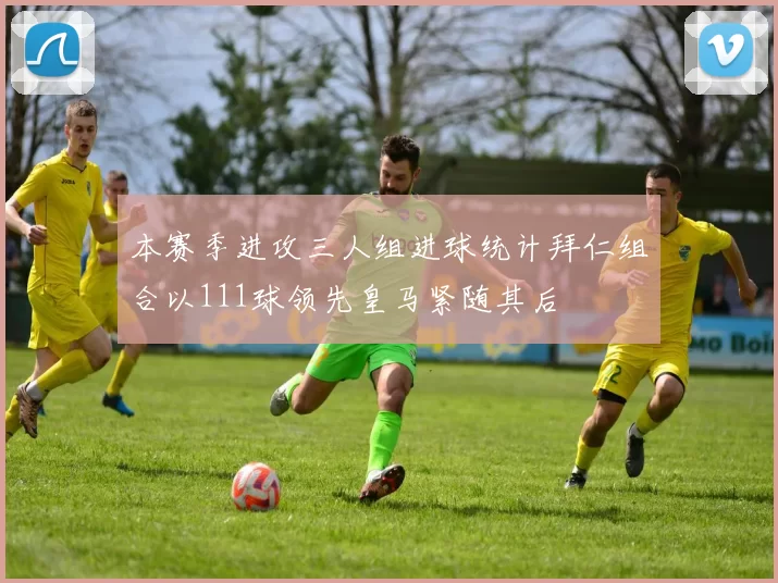 本赛季进攻三人组进球统计拜仁组合以111球领先皇马紧随其后